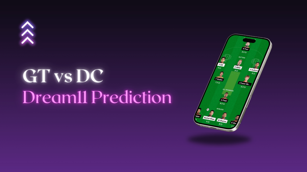 GT vs DC Dream 11 Prediction