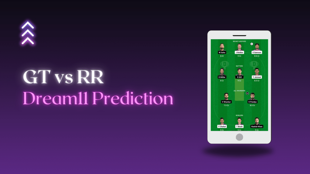 GT vs RR Dream 11 Prediction